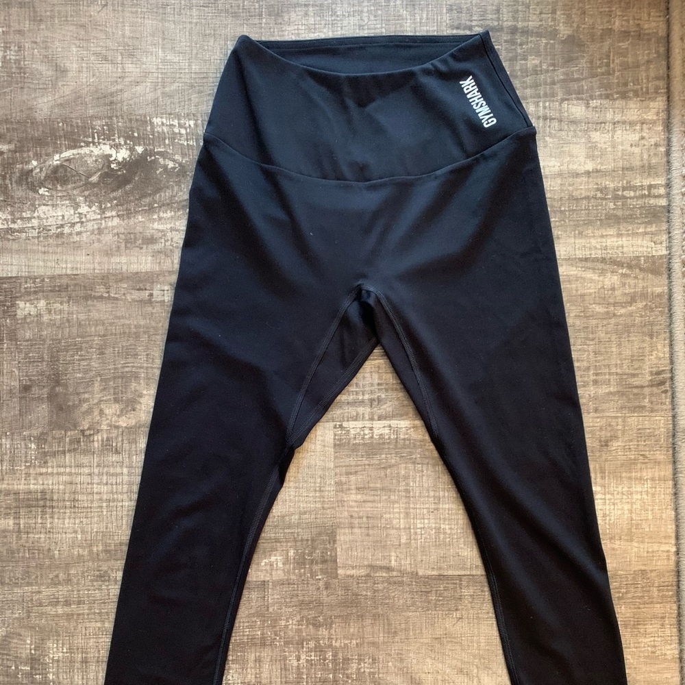 Gymshark black training 7/8 leggings